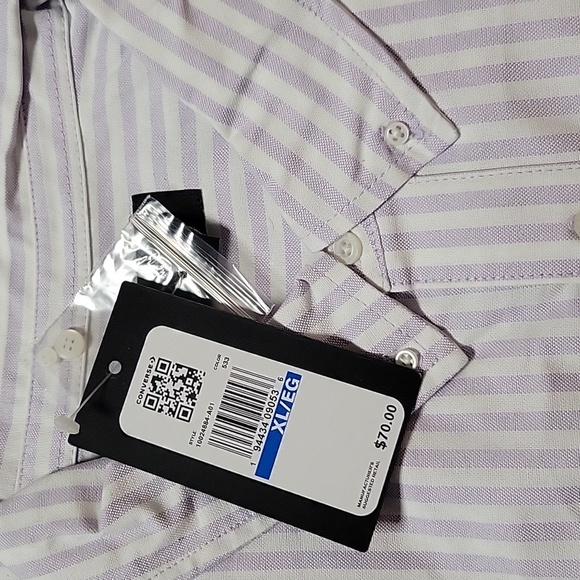 Striped Oxford Button-Up Shirt - Picture 6 of 7